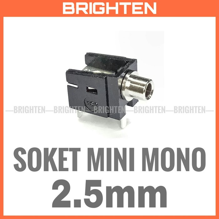 Soket Mini Mono 2.5mm PCB Mic Microphone