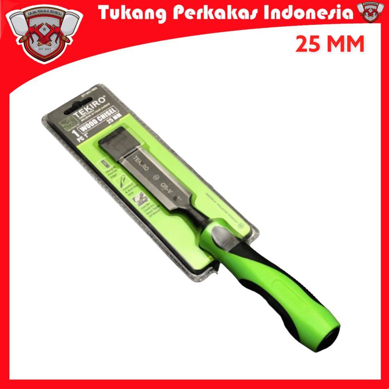 TEKIRO PAHAT KAYU 1INCH 25MM TATAH KAYU 25MM WOOD CHISEL