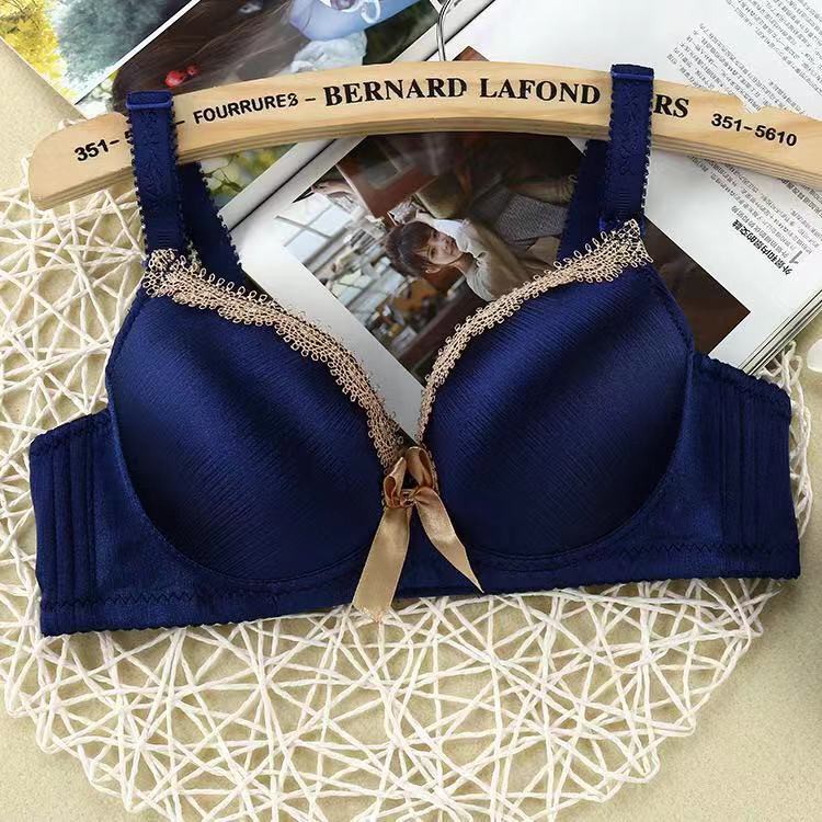 Bra Set Renda Salur YSS-246 Wanita Renda Salur Setelan Motif Modern Panties Mengatur Kenyamanan Lucu