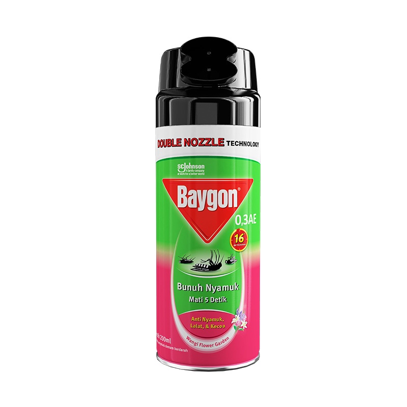 BAYGON AEROSOL FLOWER GARDEN 200