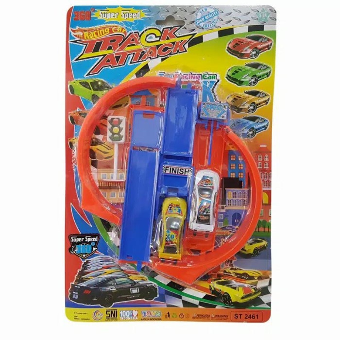 Mainan Mobil Track Racing Car Super Speed ST 2461