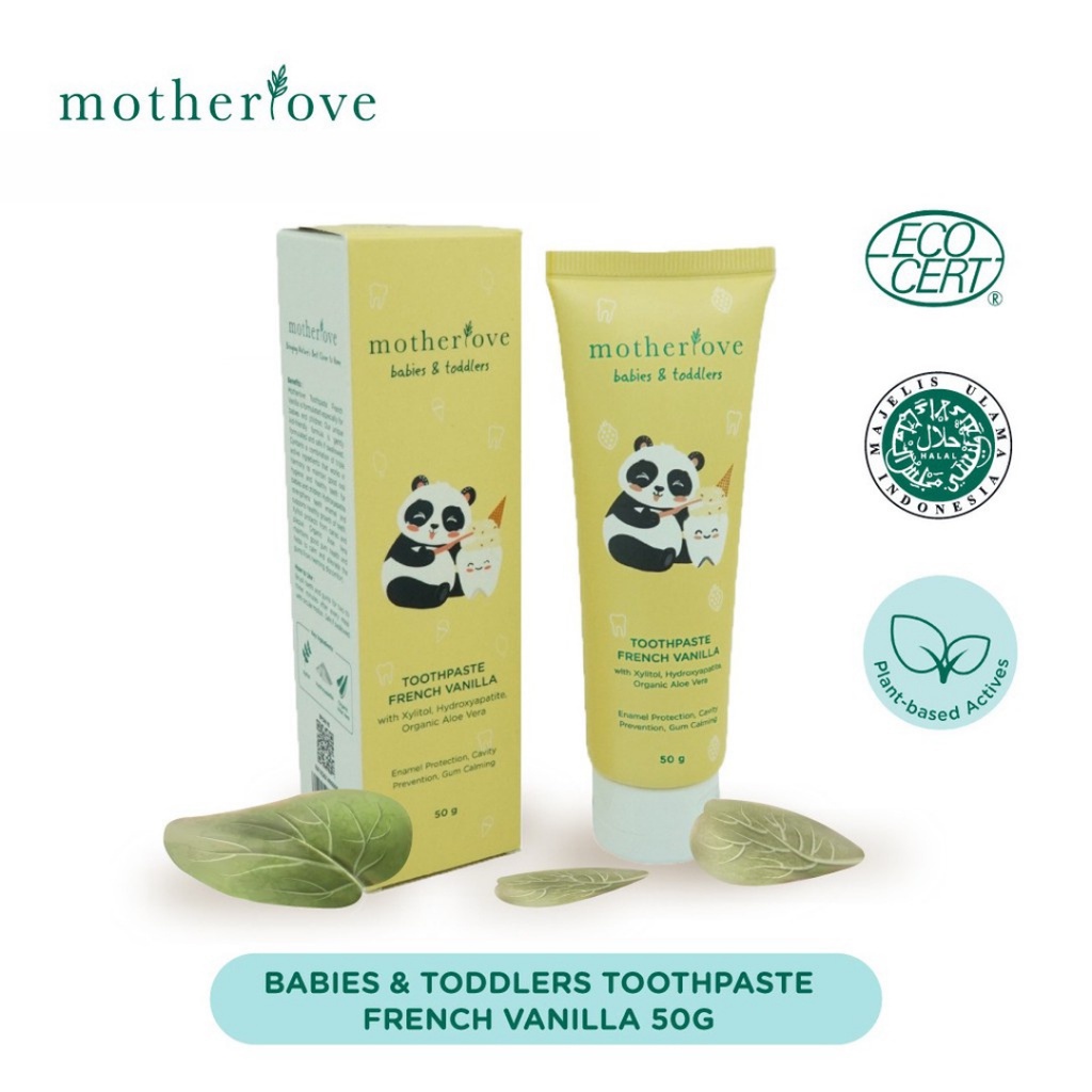 MOTHERLOVE TOOTHPASTE BABIES &amp; TODDLERS / 50GR