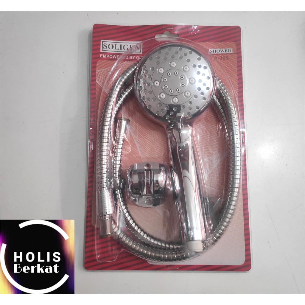 Handshower Kamar Mandi / SHower Mandi Bulat Big Nekel Soligen