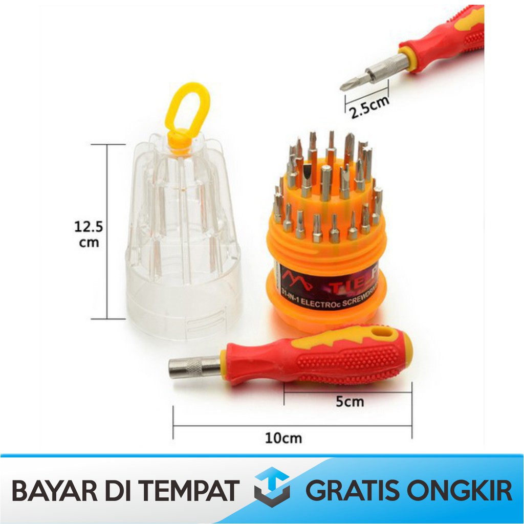 PAKET OBENG SET LENGKAP 32 IN 1 MULTIFUNGSI MOTOR LAPTOP SERBAGUNA