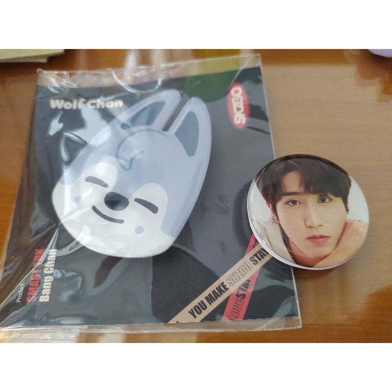 smart tok skzoo wolf chan + Clio griptok mild ver (No sign paper)