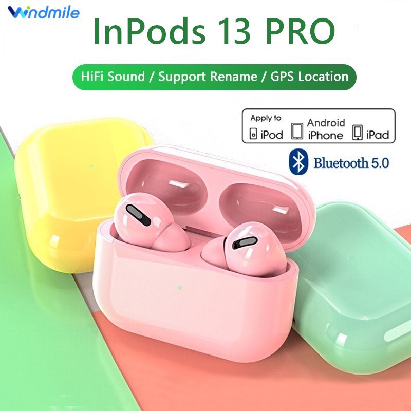 terbaru！！！Macaron i13 Bluetooth Earphone 5.0 Wireless  Headset Smart Touch