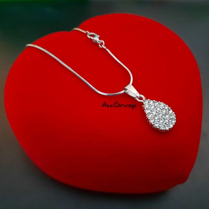 KALUNG LIONTIN FASHION WANITA ANTI KARAT BEST QUALITY