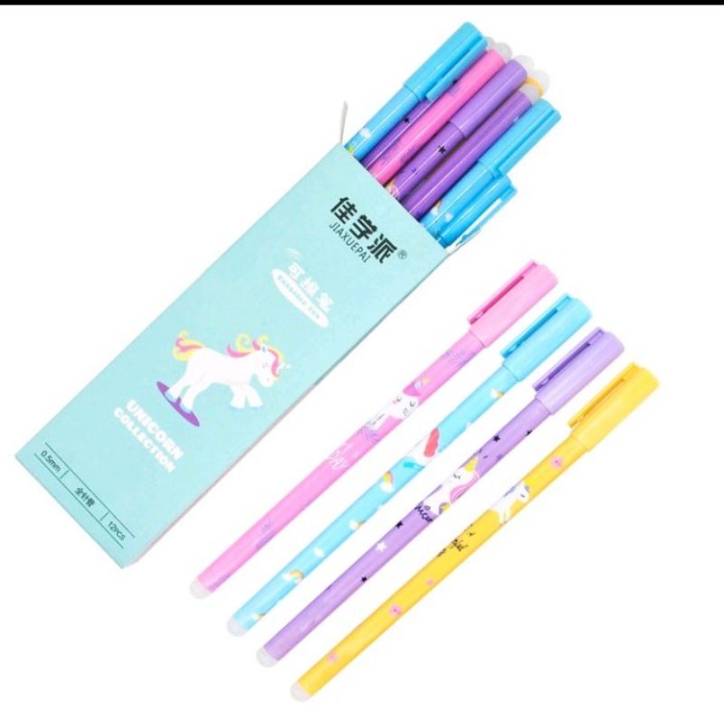 

[ECER] Pulpen Gel (bisa di hapus) Unicorn