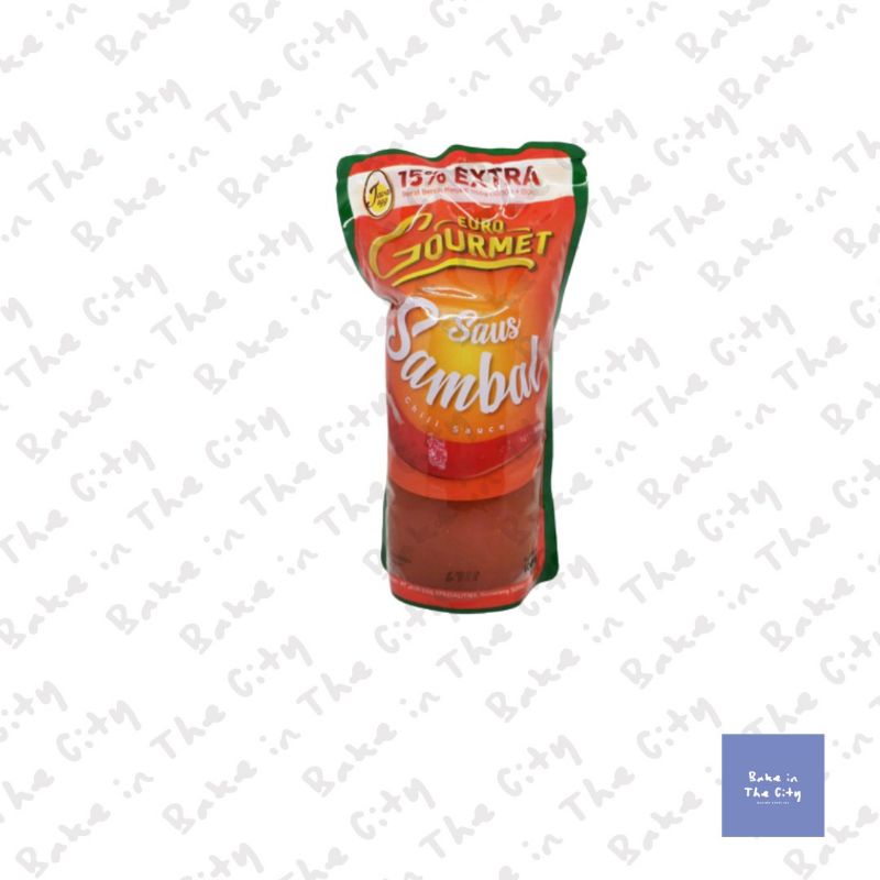 

Saus Sambal Euro Gourmet - 1kg