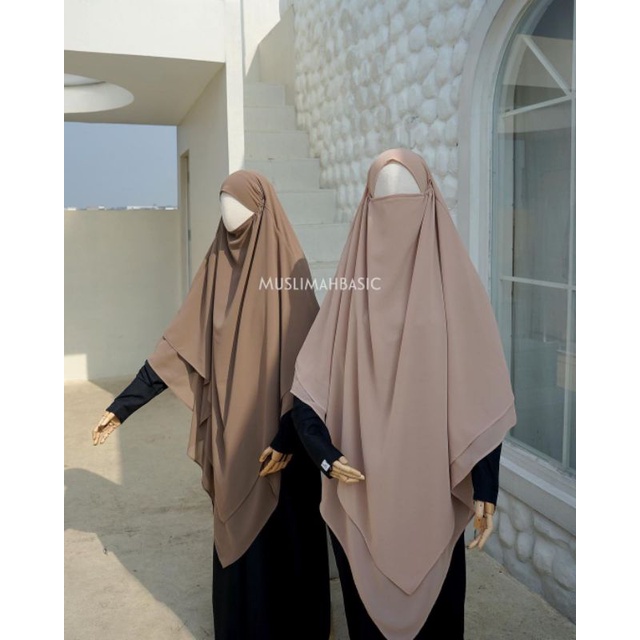 FRENCH KHIMAR SHAFIYA BY MUSLIMAH BASIC | MUSLIMAH BASIC | FK INSTANT | FK MURAH | KHINAR INSTANT