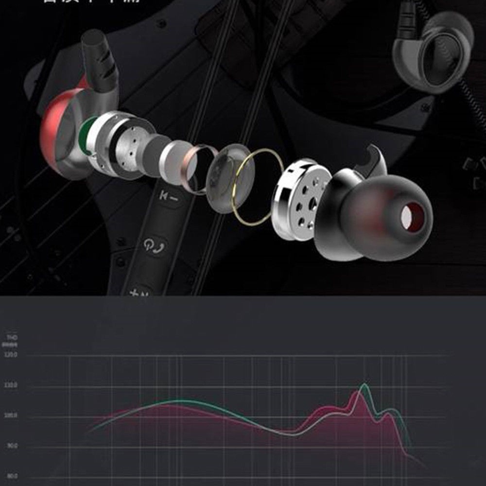 Deep Bass Headset Bluetooth High Value Sport Wireless Earphone T2