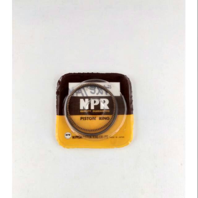 PISTON RING / RING SEHER KPH KHARISMA / SUPRA-X 125 o/s 0.75 ORIGINAL NPR