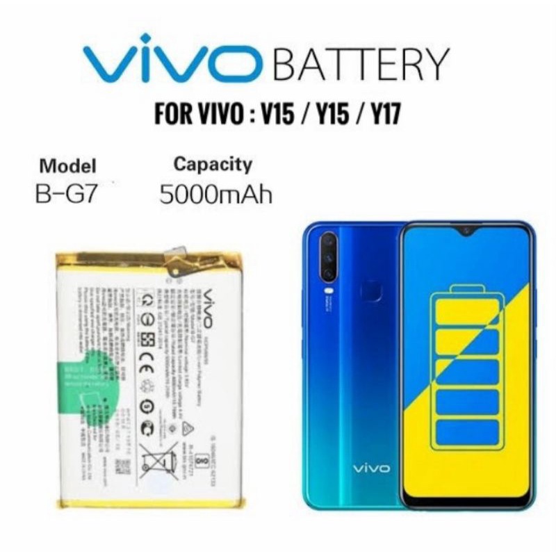 BATTERY BATERAI VIVO V15 Y17 Y15 (B-G7) ORIGINAL