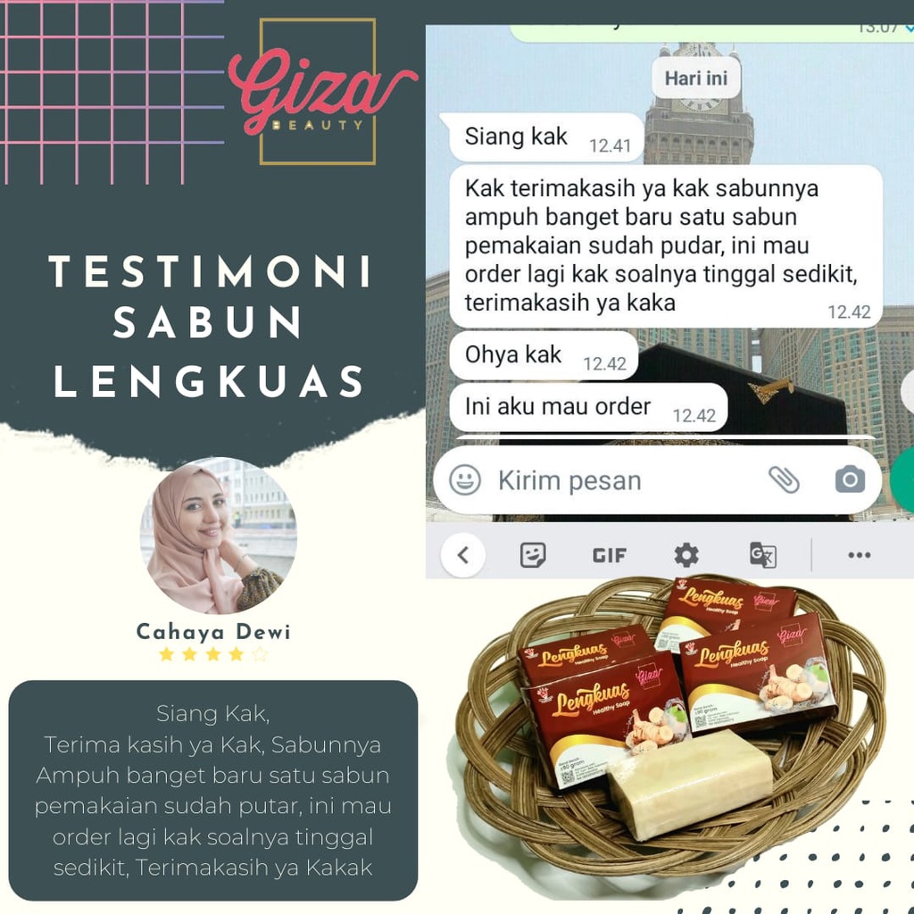 Sabun Lengkuas Penghilang Panu dan Gatal Gatal yang Ampuh dan Terlaris