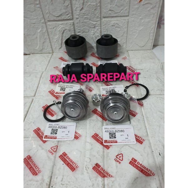 BALL JOINT +BUSHING ARM GRAND MAX SET 6PC ASLI