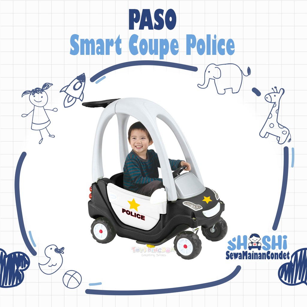 Sewa  Paso Smart Coupe Police