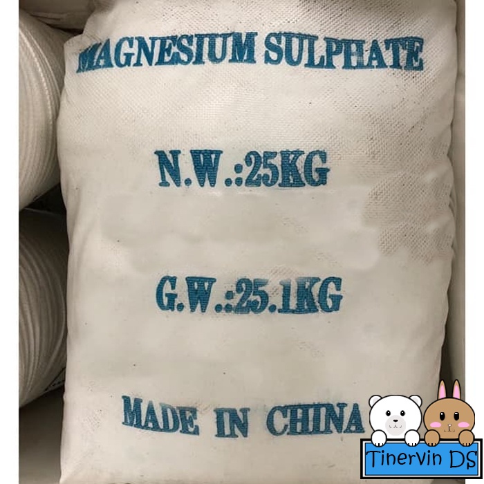 

Garam Inggris Epsom Salt - RRC - FOOD GRADE - Kemasan 1 sak 25 kg