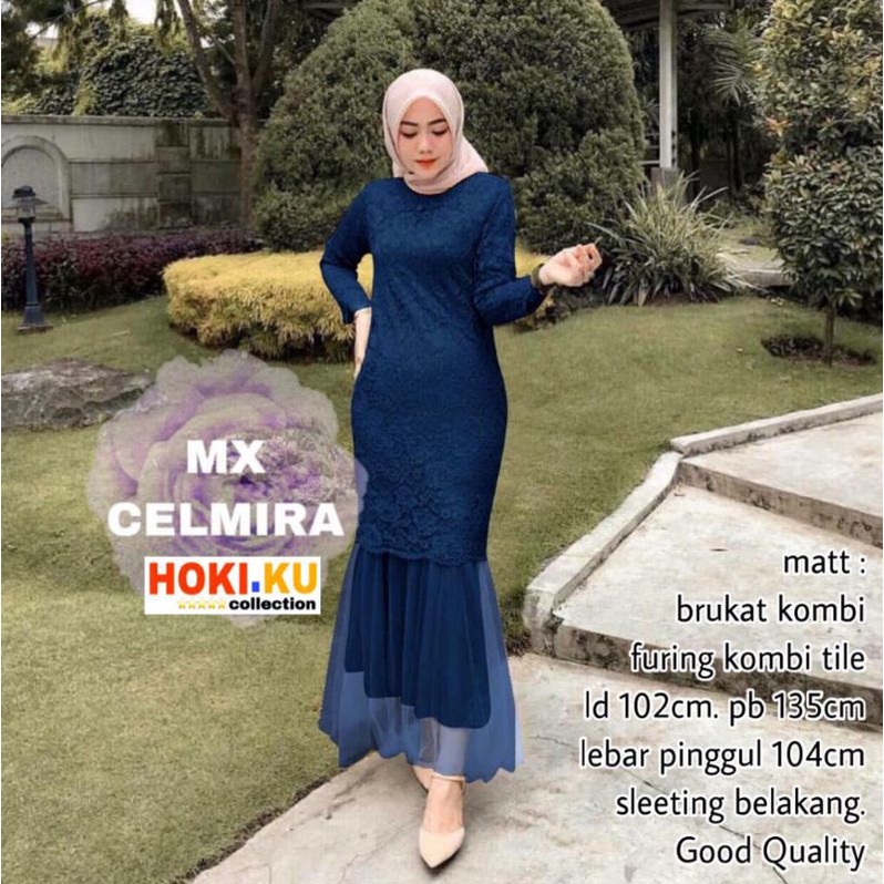 baju brokat cewek/dress brokat