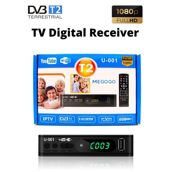 Receiver Tv Digital Dvb T2 |Set Top Box Tv Digital Dvb T2 Full Hd Wifi
