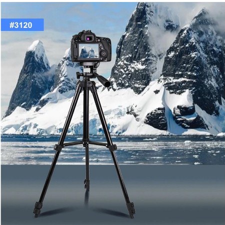 Tripod Handphone HP Tripot Kamera 3120 1 Meter Free Holder U &amp; Tas