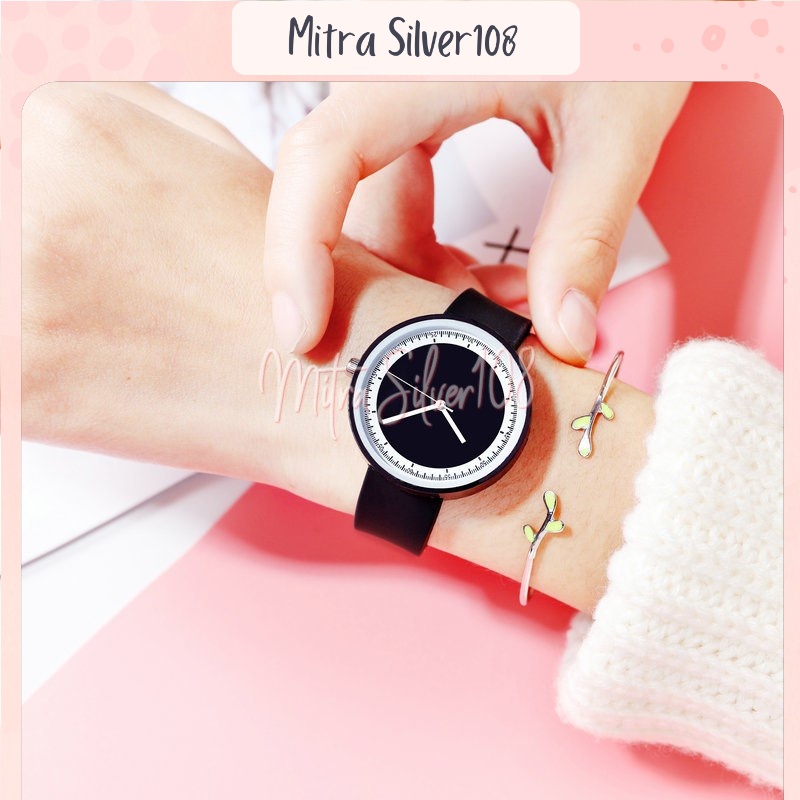 [MS108] JT 01 - COD✅[Ready Stock] JAM TANGAN WANITA ANALOG / JAM TANGAN FASHION WANITA