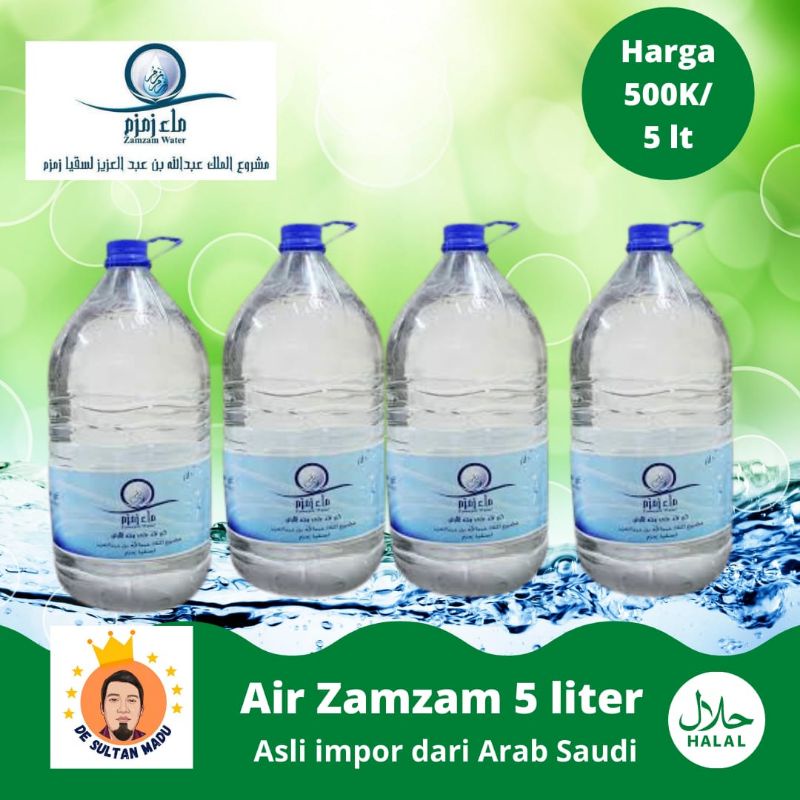 

Air Zamzam 5 lt