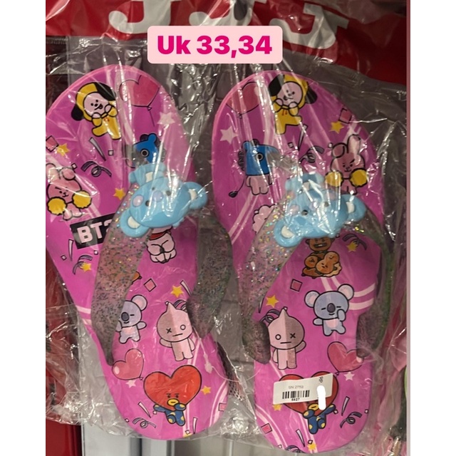 sandal anak bts