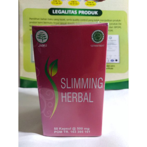 Obat Herbal Pelangsing 100% Alami ( Sliming Herbal )