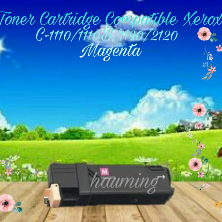 Toner Cartridge Compatible Xerox C1110 C1110b C1190 C2120 C-1110 1110b 1190 2120 Magenta