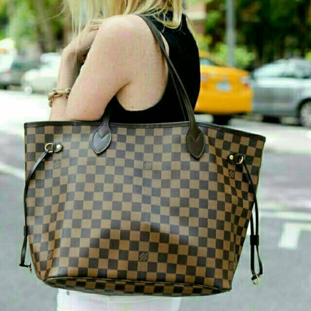 TAS REFELPUL JUMBO MOTIF DAMIER &amp; MONO