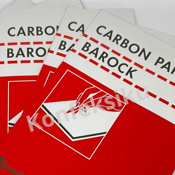 

Carbon Paper Barock/ Kertas Karbon Merk Barock 1 Pak - Putih
