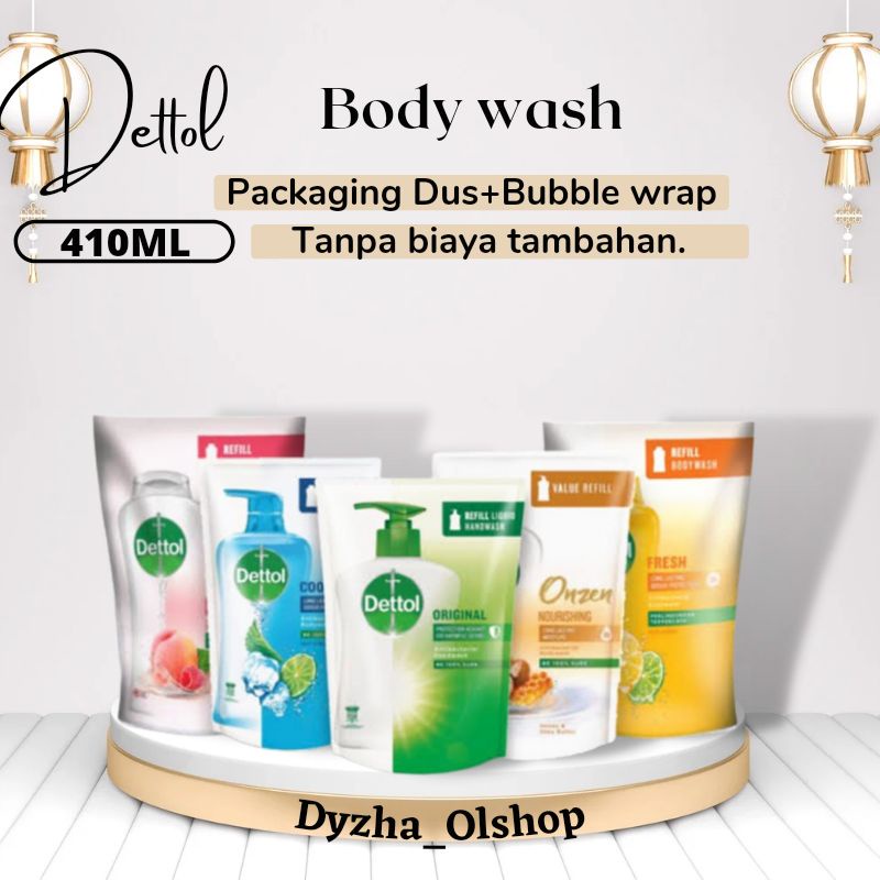 Sabun Mandi Cair Dettol/Dettol Body Wash 410gr Sabun Cair Dettol Sabun Dettol Sabun Dettol Cair Dett