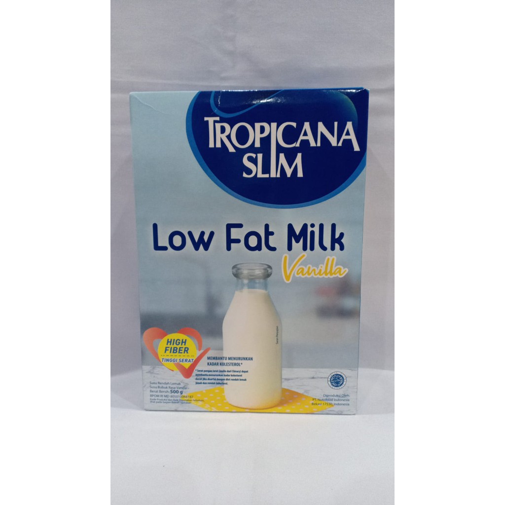 

Tropicana Slim Low Fat Vanila 500g