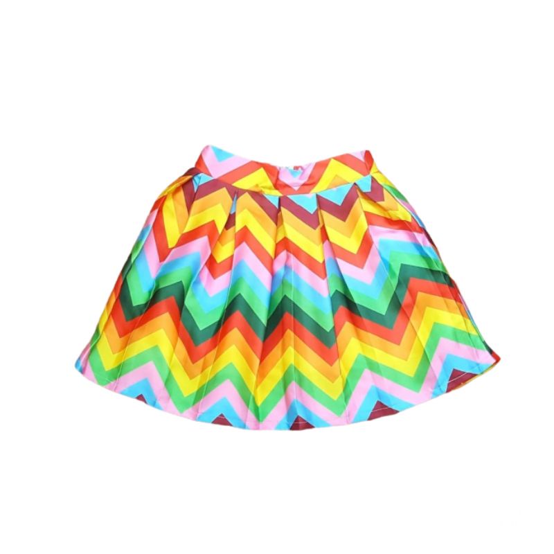 Valentino Skirt Rok Pelangi Wanita