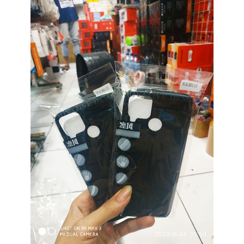 Autofocus Realme C12 / leather case Realme C12 / Casing Realme C12