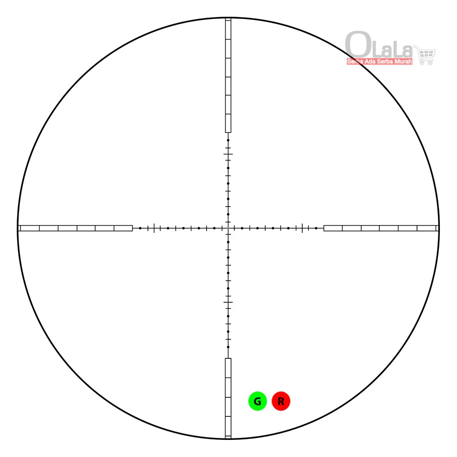 BATTLEDUTY BR RIFLESCOPE BR 1-6x24