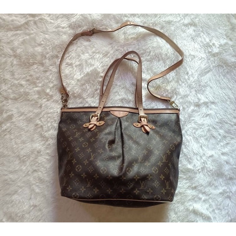 Louis Vuitton LV Palermo GM leather tote preloved no seri tembus
