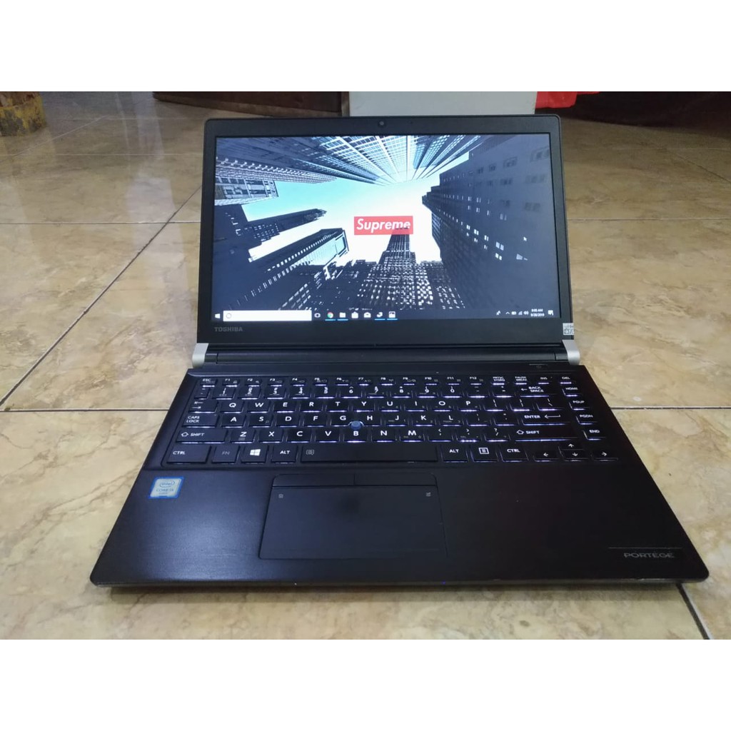 Toshiba i5 Gen 6 SSD 256GB RAM 8GB Laptop Second Bekas