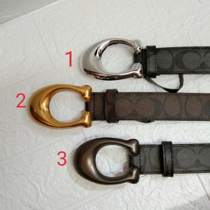 Belt, Ikat Pinggang, Sabuk, Gesper Coach Branded Fashion Pria/Wanita