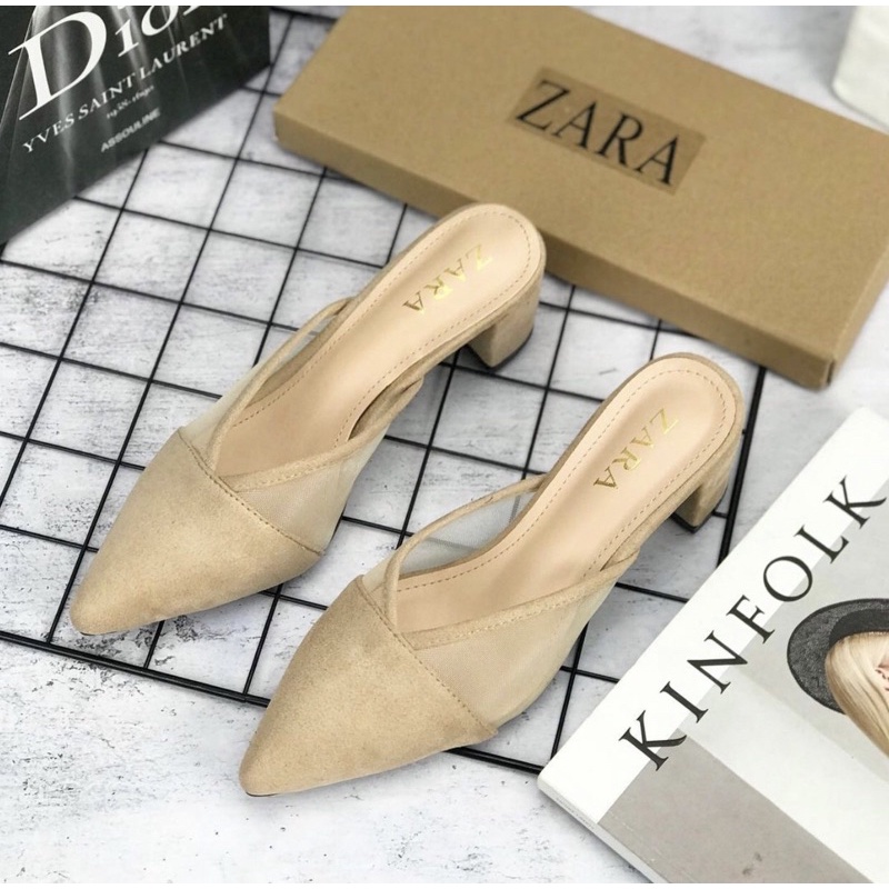 285d sepatu sendal wanita import realpict