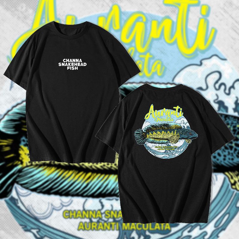 KAOS CHANNA SNAKEHEAD | KAOS AURANTI