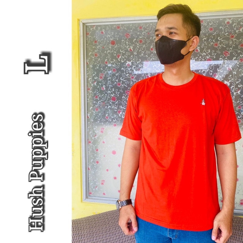 Kaos Merah Hush Puppies