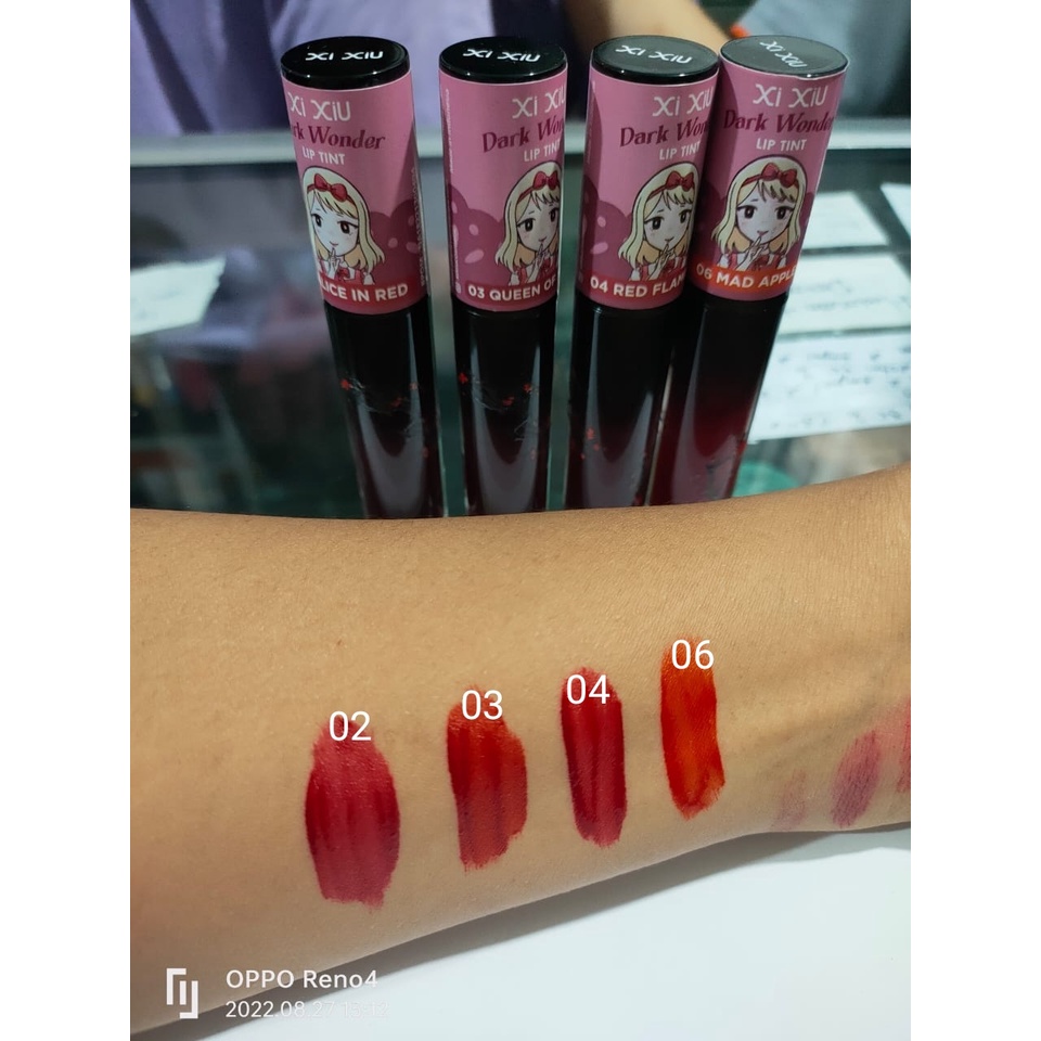 ❤ MEMEY ❤ XI XIU Dark Wonder Lip Tint | Longlasting Tahan Lama