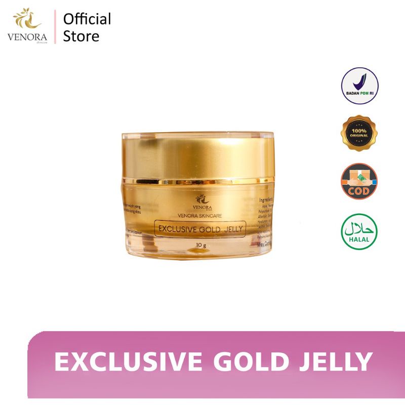 EXLUSIVE GOLD JELLY VENORA SKINCARE
