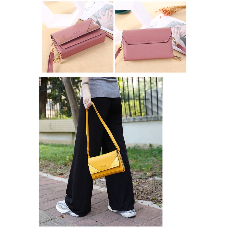 Tas Selempang Wanita 4IN1 Terbaru Import ORIGINAL FOREVER YOUNG / Tas Selempang Kulit Wanita Multifungsi Tas Cewek Mini Bag Slingbag Jakarta - 376