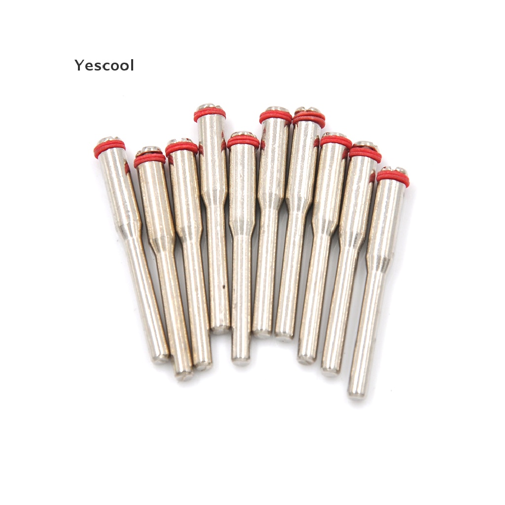 Yescool 10Pcs / Set Klem Konektor Roda Poles 3.175mm Untuk Alat Pertukangan