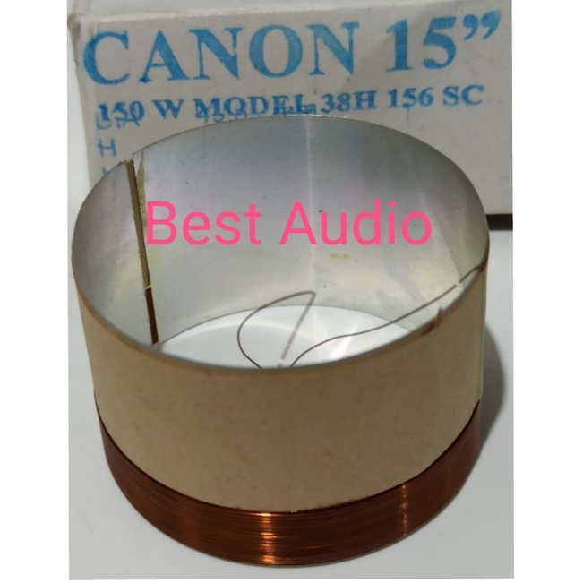 Spul spol spool speaker Almunium 15inch 15 inch Canon 38H156SC voice 49.5mm