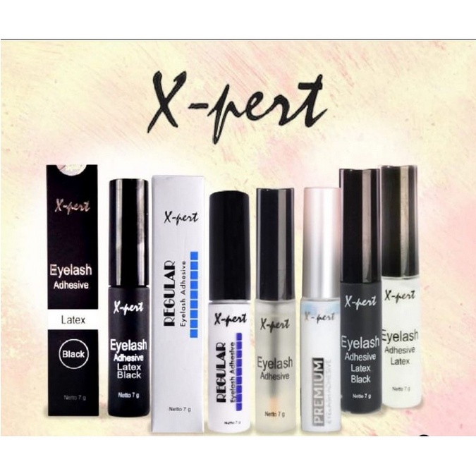 ❤ jselectiv ❤ X-PERT Eyelash Series - Adhesive | Latex | Premium | Reguler | Lem Bulu Mata X-PERT EXPERT