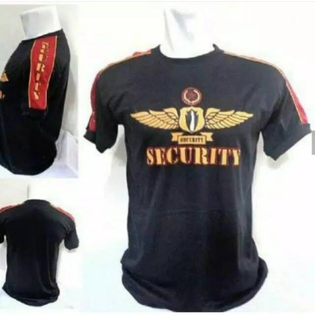 Kaos Security Wing / Kaos PDH Hitam