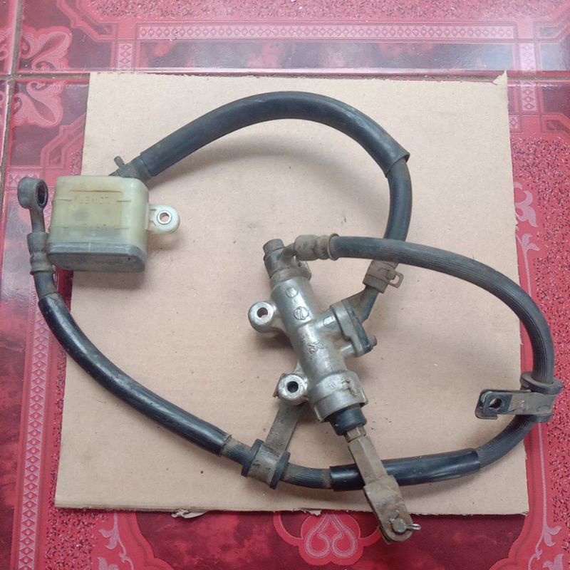 Master rem brake belakang set selang honda supra x 125 original Secend